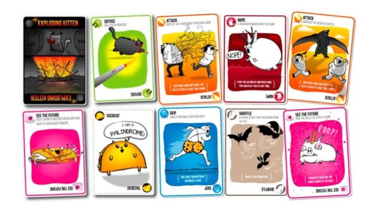 EXPLODING KITTENS RULES - Learn To Play With Gamerules.com