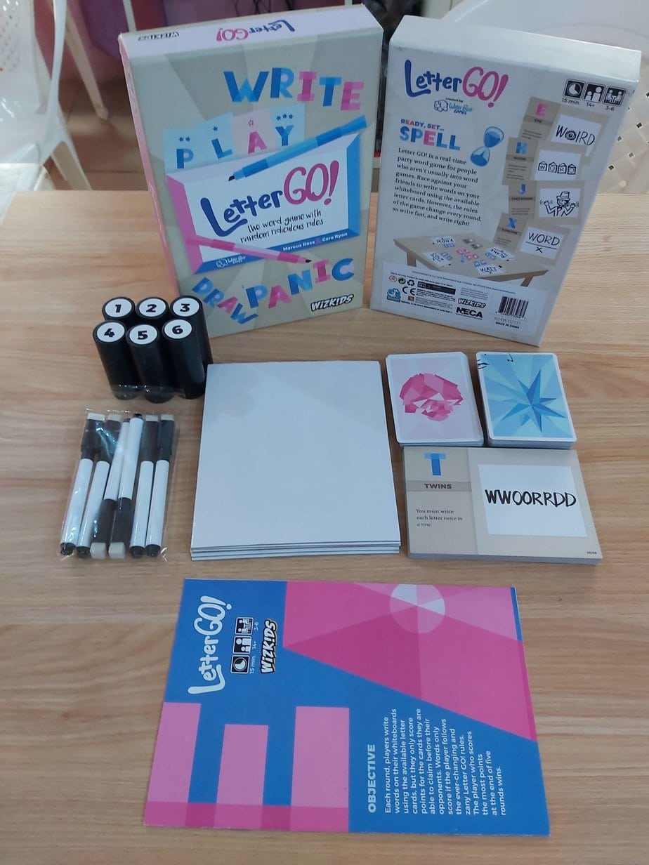 LETTER GO Game Rules How To Play LETTER GO