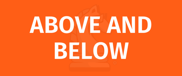 ABOVE AND BELOW Game Rules - How To Play ABOVE AND BELOW