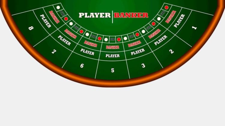 BACCARAT TABLE