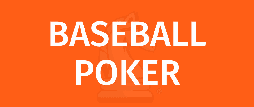 Baseball Poker Game Rules