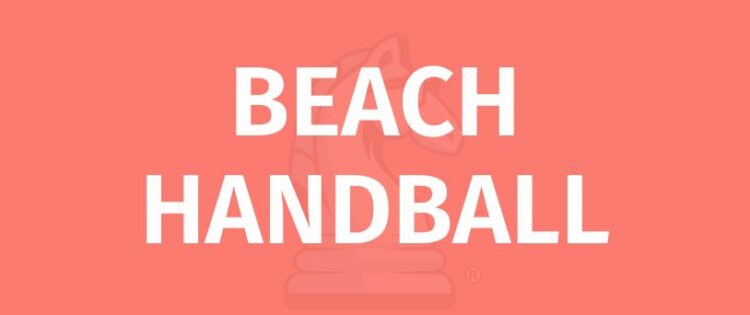 BEACH HANDBALL title rules