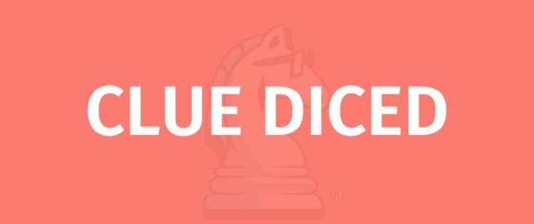 CLUE DICED rules title