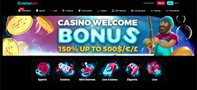 Cosmobet casino bonus UK