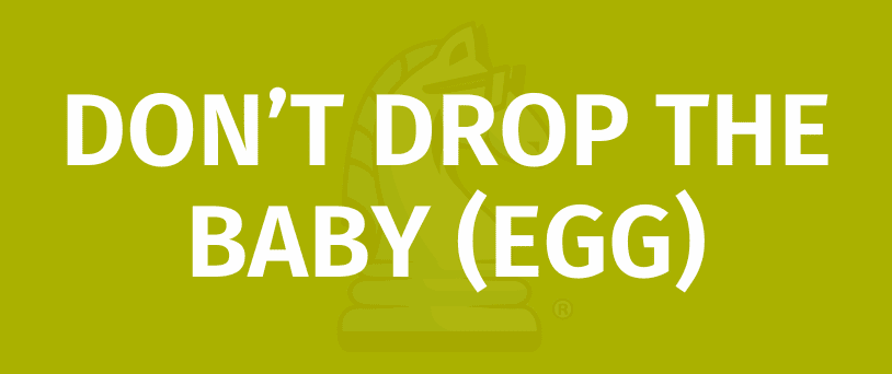 DON'T DROP THE BABY (EGG) Game Rules - How To Play DON'T DROP THE BABY (EGG)