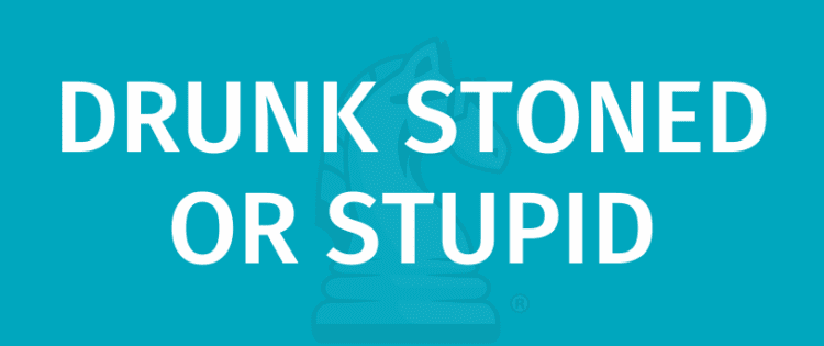 Drunk Stoned Or Stupid: A Party Card Game
