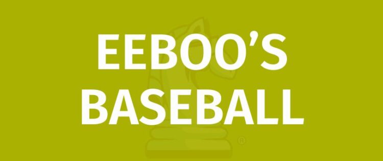 EEBOO’S BASEBALL rules title