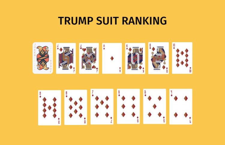 five hundred trump suit
