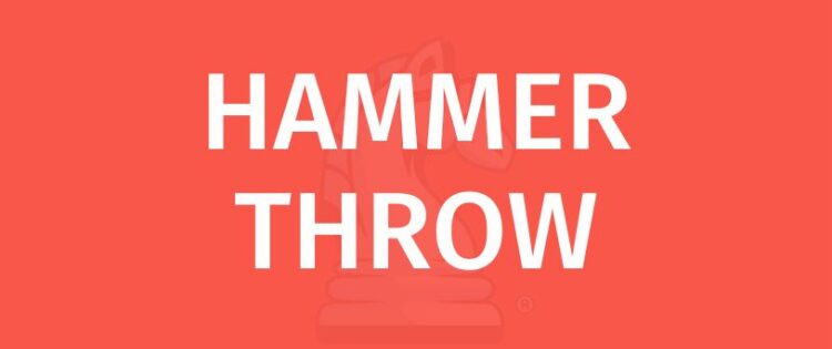 HAMMER THROW rules title