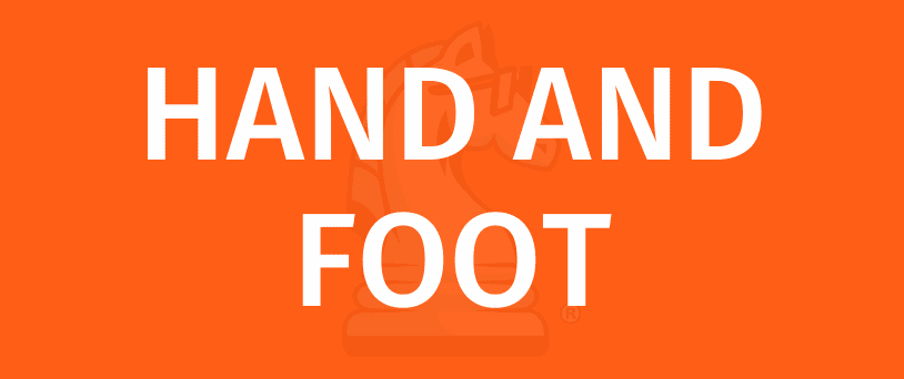 rules on how to play hand and foot card game