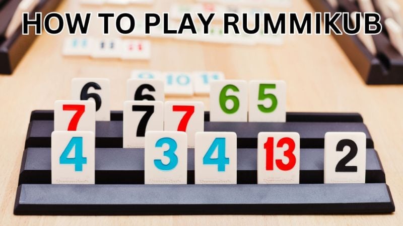 THE ORIGINAL RUMMIKUB TILE NUMBER GAME COMPLETE WITH INSTRUCTIONS