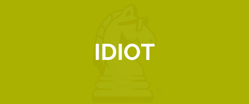 Idiot! The Card Game! 