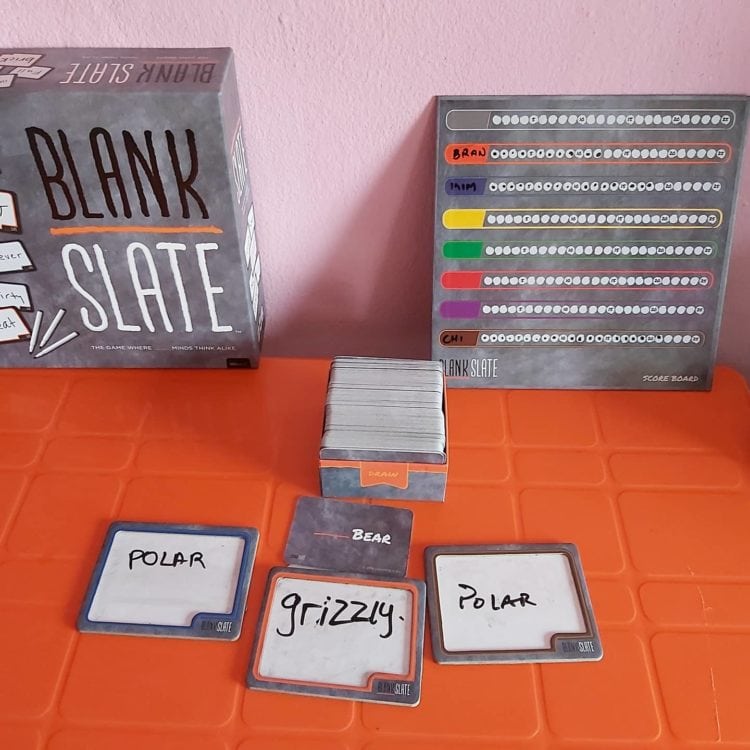 BLANK SLATE Game Rules How To Play BLANK SLATE