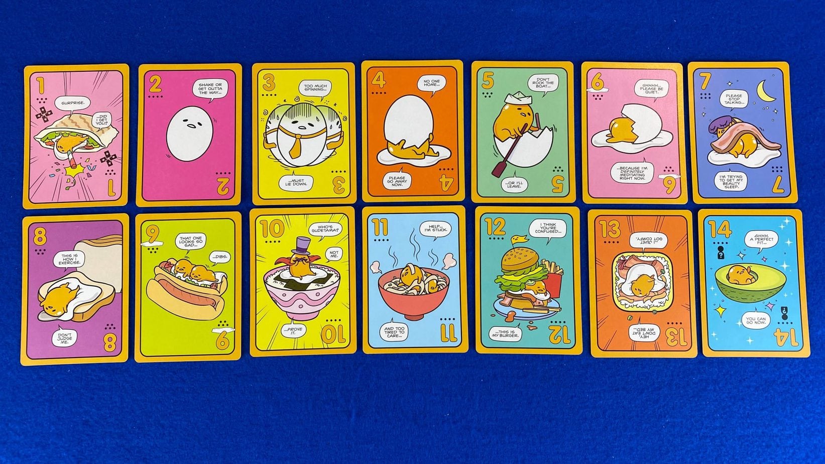 GUDETAMA Game Rules How To Play GUDETAMA