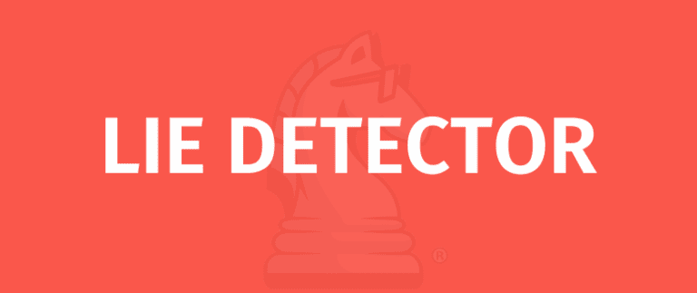 LIE DETECTOR Game Rules How To Play LIE DETECTOR