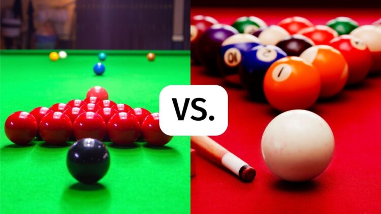 pool vs snooker