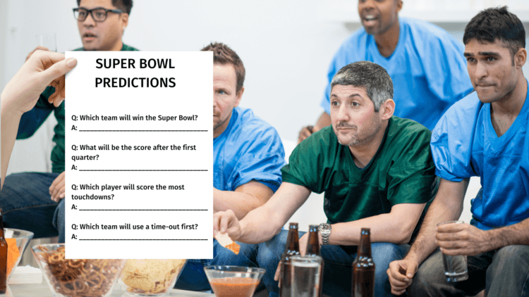 SUPER BOWL PREDICTIONS Game Rules - How To Play SUPER BOWL PREDICTIONS