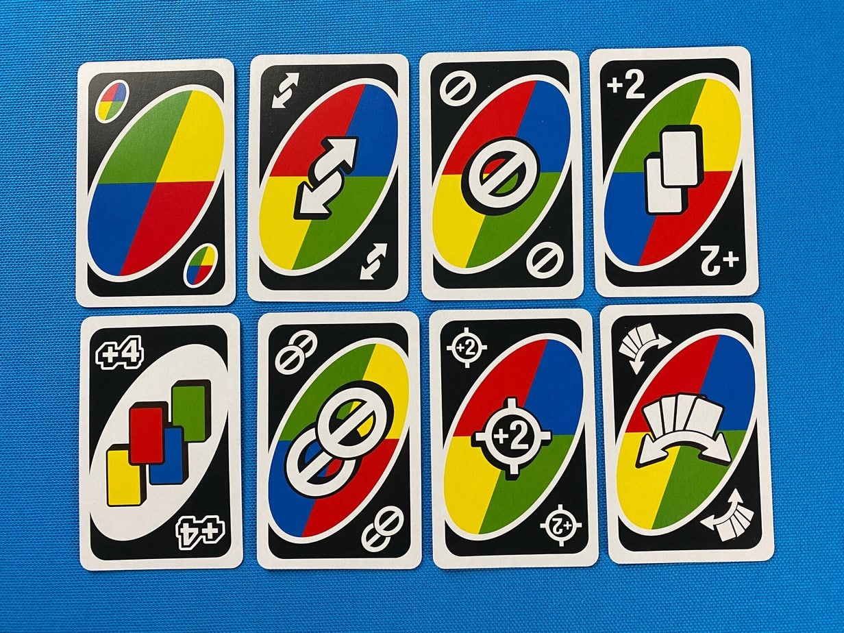 Uno Rules Drawing Cards