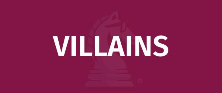 VILLAINS title rules