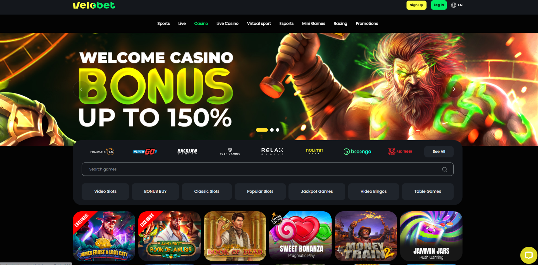 Velobet Best Casino Bonuses In Uk