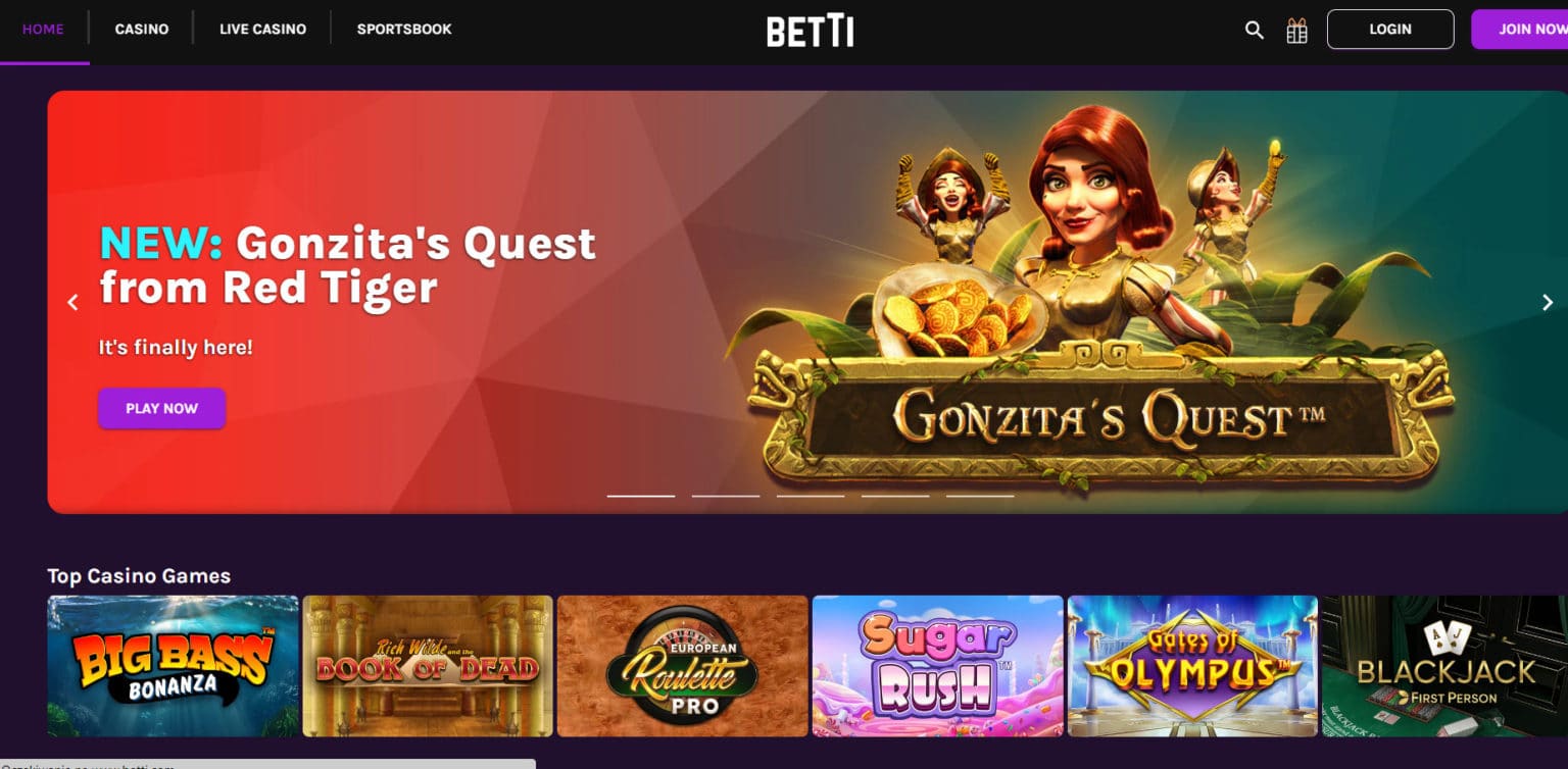 betti casino no deposit