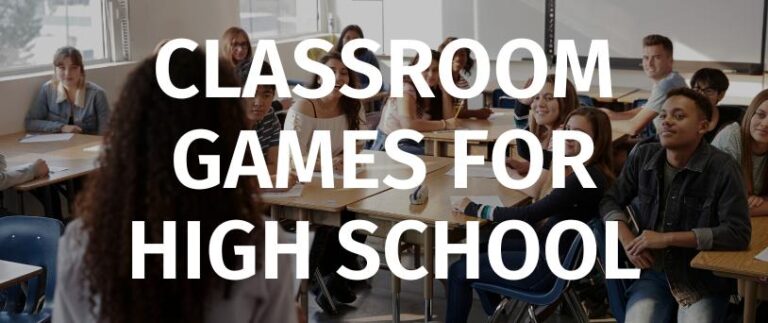 INDOOR CLASSROOM GAMES FOR HIGH SCHOOL STUDENTS visual data 8