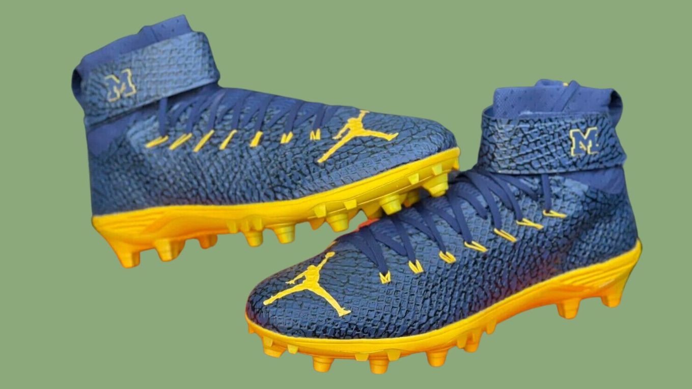 football cleats size