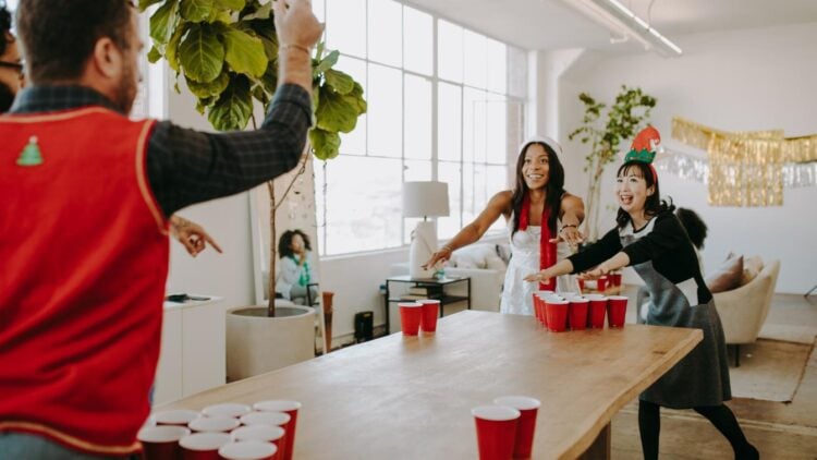 drinking christmas party games for adults