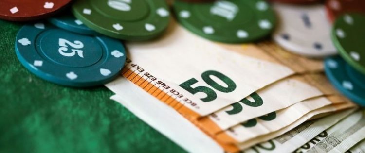gambling addiction money chips