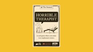 HORRIBLE THERAPIST - Game Rules