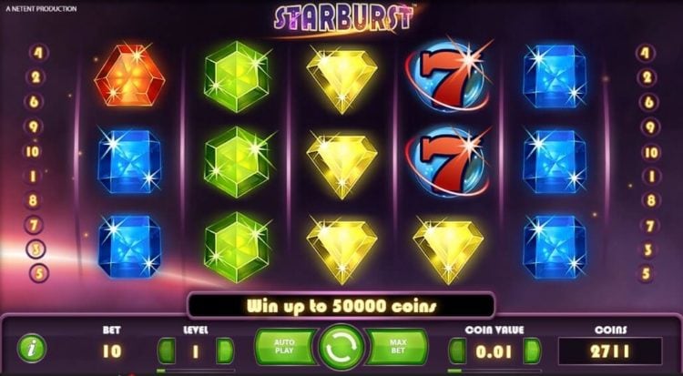 online casino startburts netent