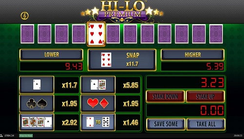 online casino games Hi-Lo