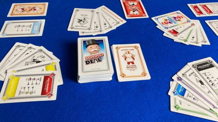 kids card games - monopoly deal