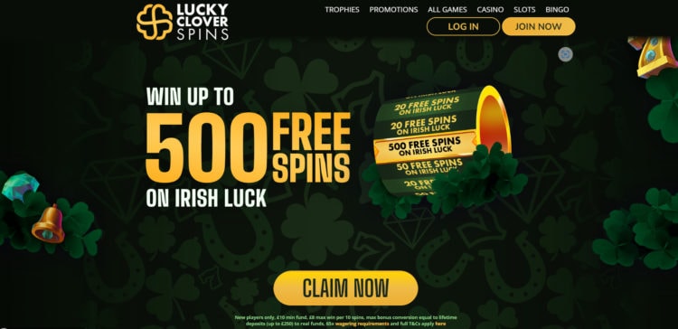 lucky clover spins casino
