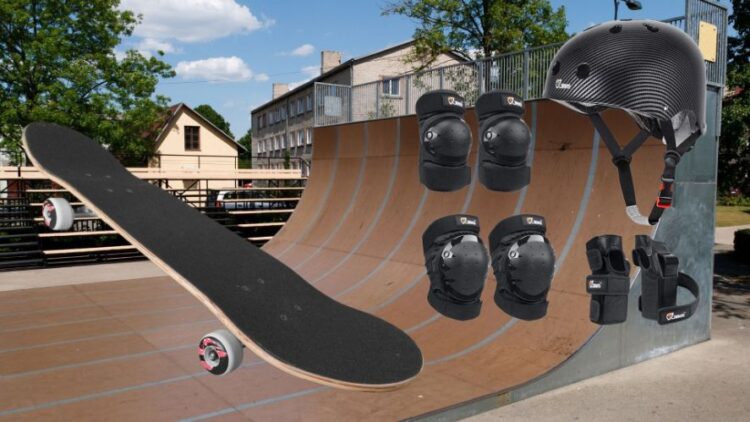 Skateboarding gear