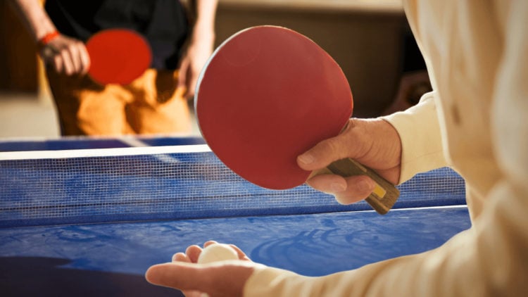 table tennis gameplay
