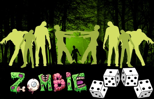 zombie dice halloween game